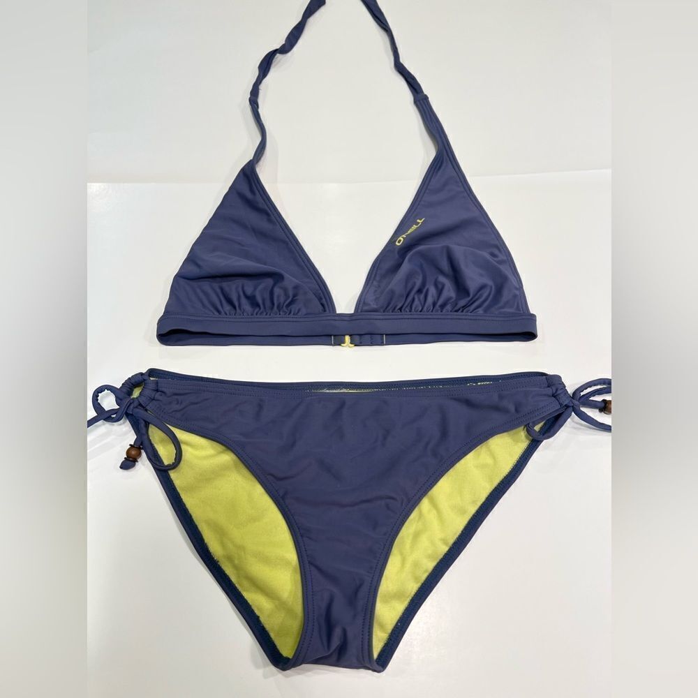O’Nell Women’s Bikini Purple Green Size M/ 40B